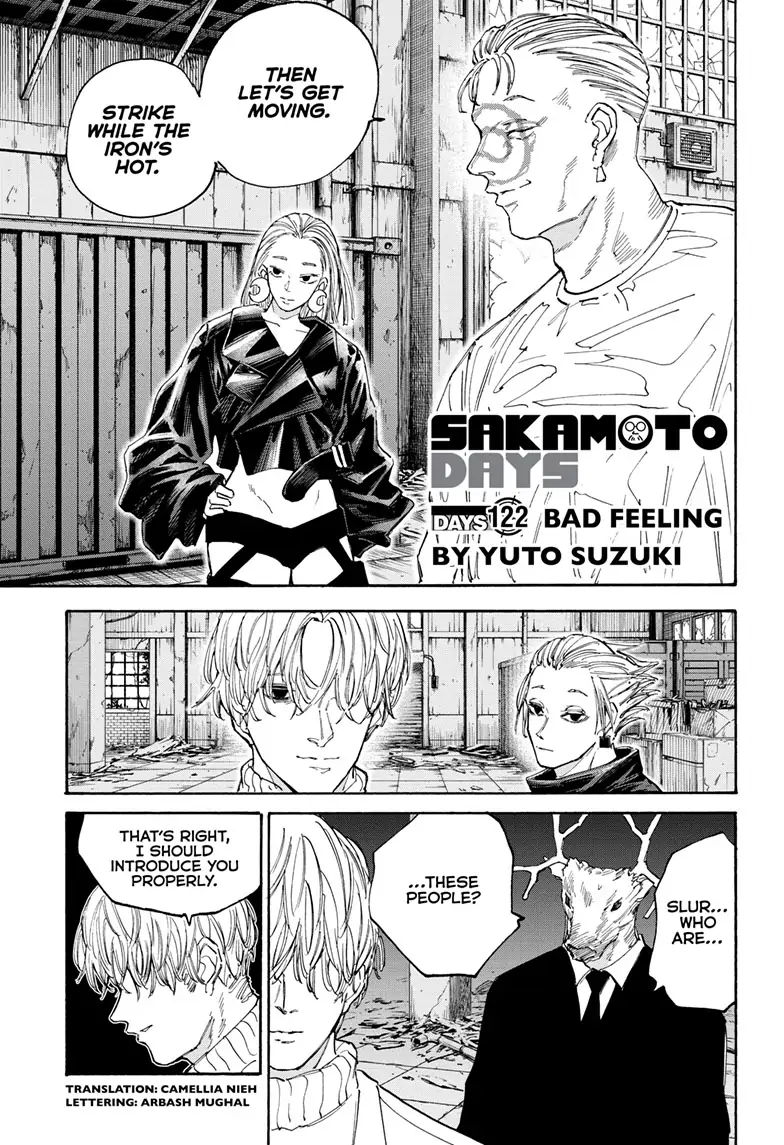 Sakamoto Days [ALL CHAPTERS] Chapter 122 1